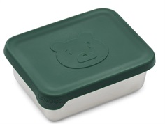 Liewood Mr bear garden green snackboks Ako